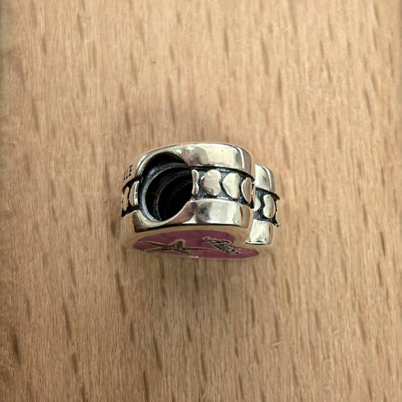 Pandora Aruba Exclusive Travel Heart Charm Pendant, S925 Silver Bracelets - Picture 4 of 4